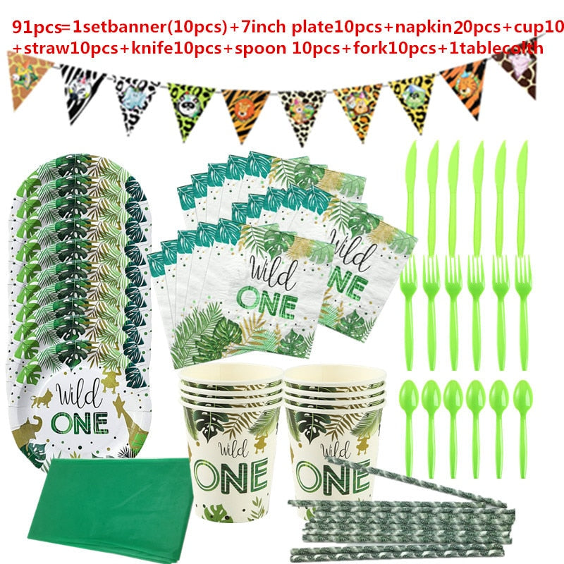 Complete Wild One Party Kit