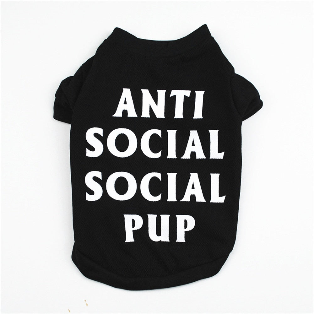 Anti Social Social Pup Shirt XS-L