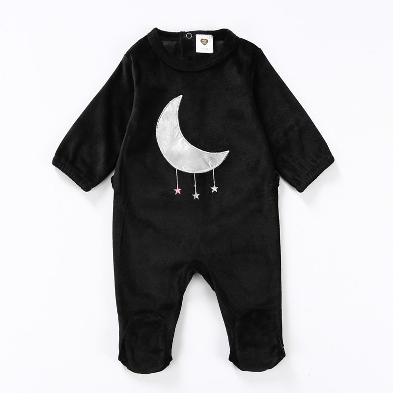 Moon And Stars Rompers 0M-24M