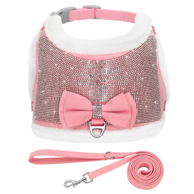 Bow Tie Harness With Chain XS-L