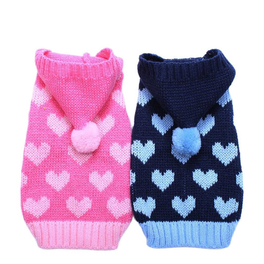 Heart Filled Sweater XS-2XL