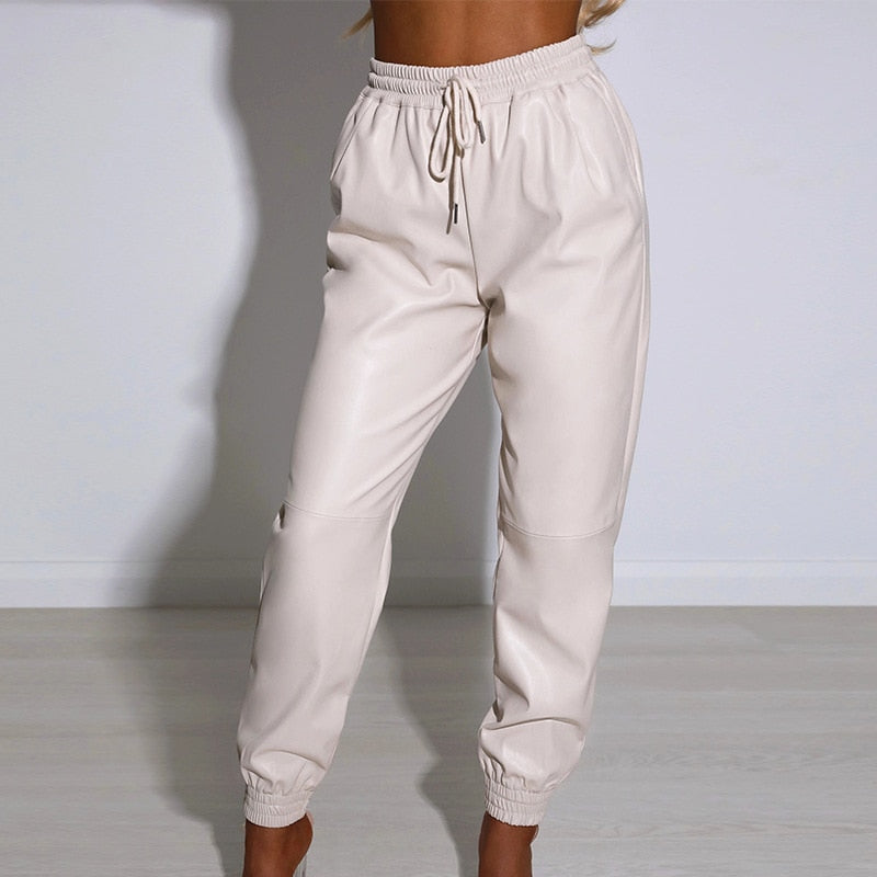 Bougie Fit Leather Pants