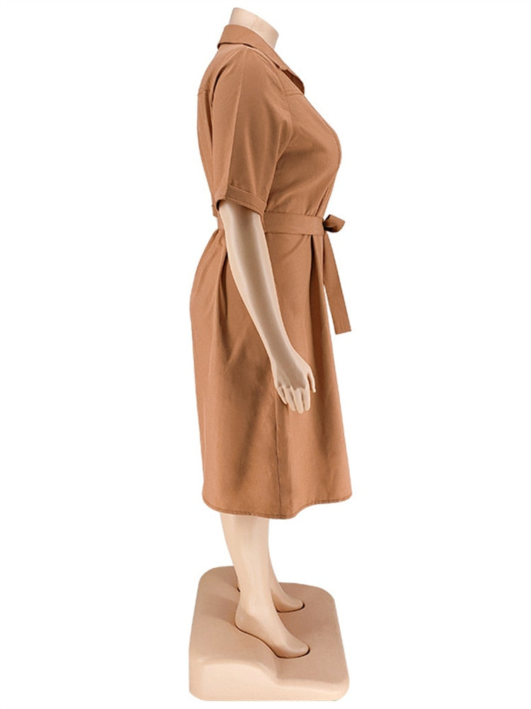 Linen Queen Dress XL-5XL