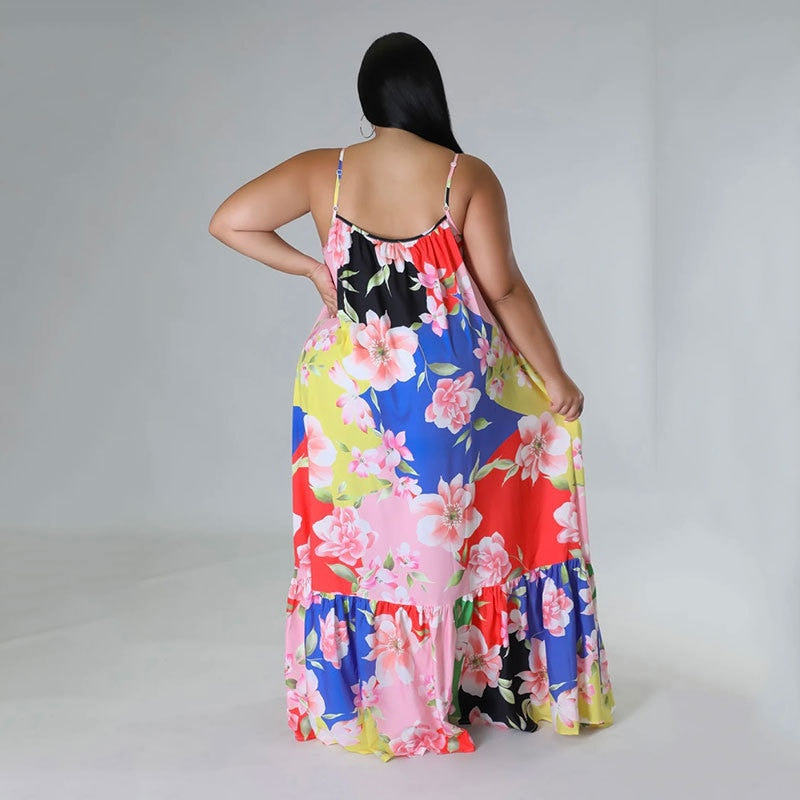 Floral Sensation Dress XL-5XL