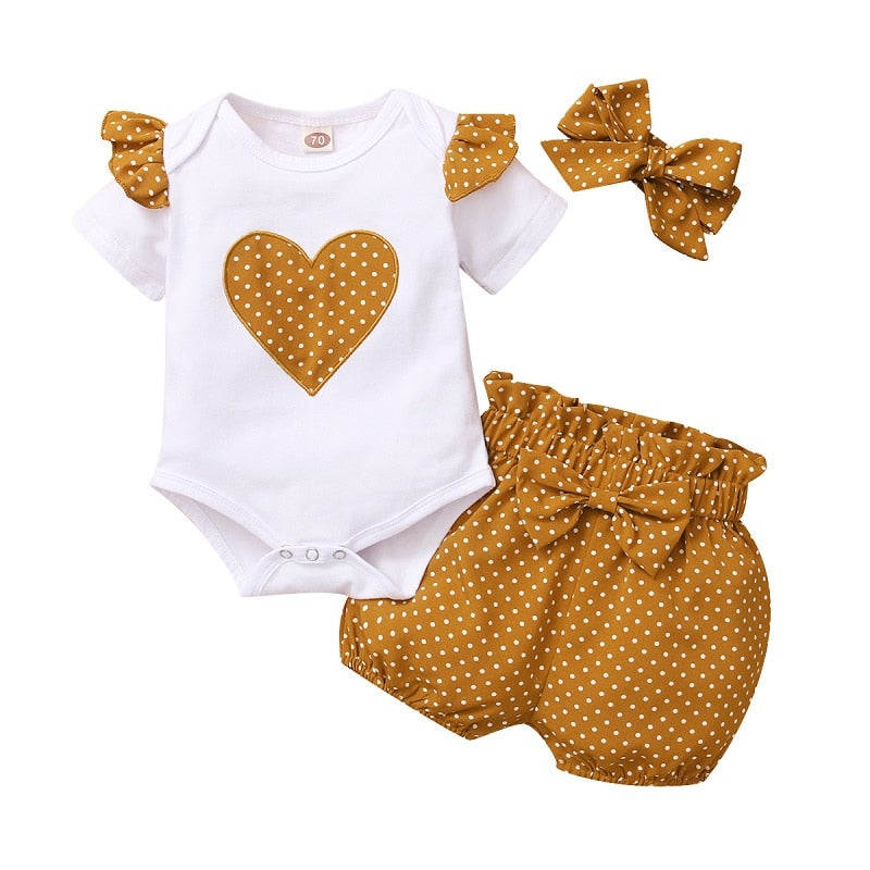 Assorted Pant Sets With Headbands 3M-18M
