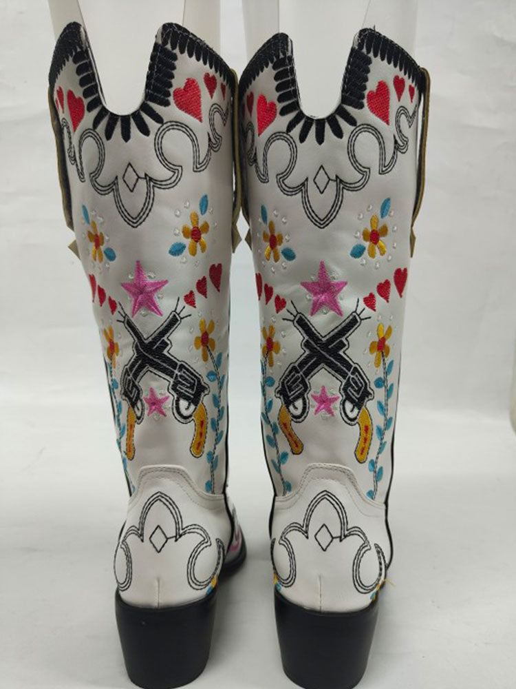 Flower Cowboy Boots