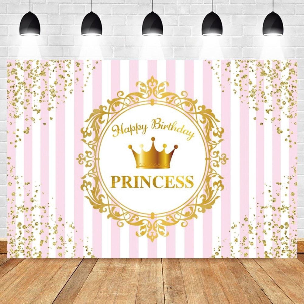 Crown/Princess Party Backdrop