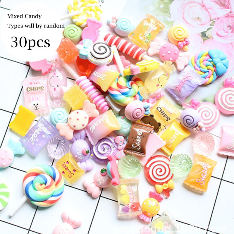 3D Candy Nail Charms
