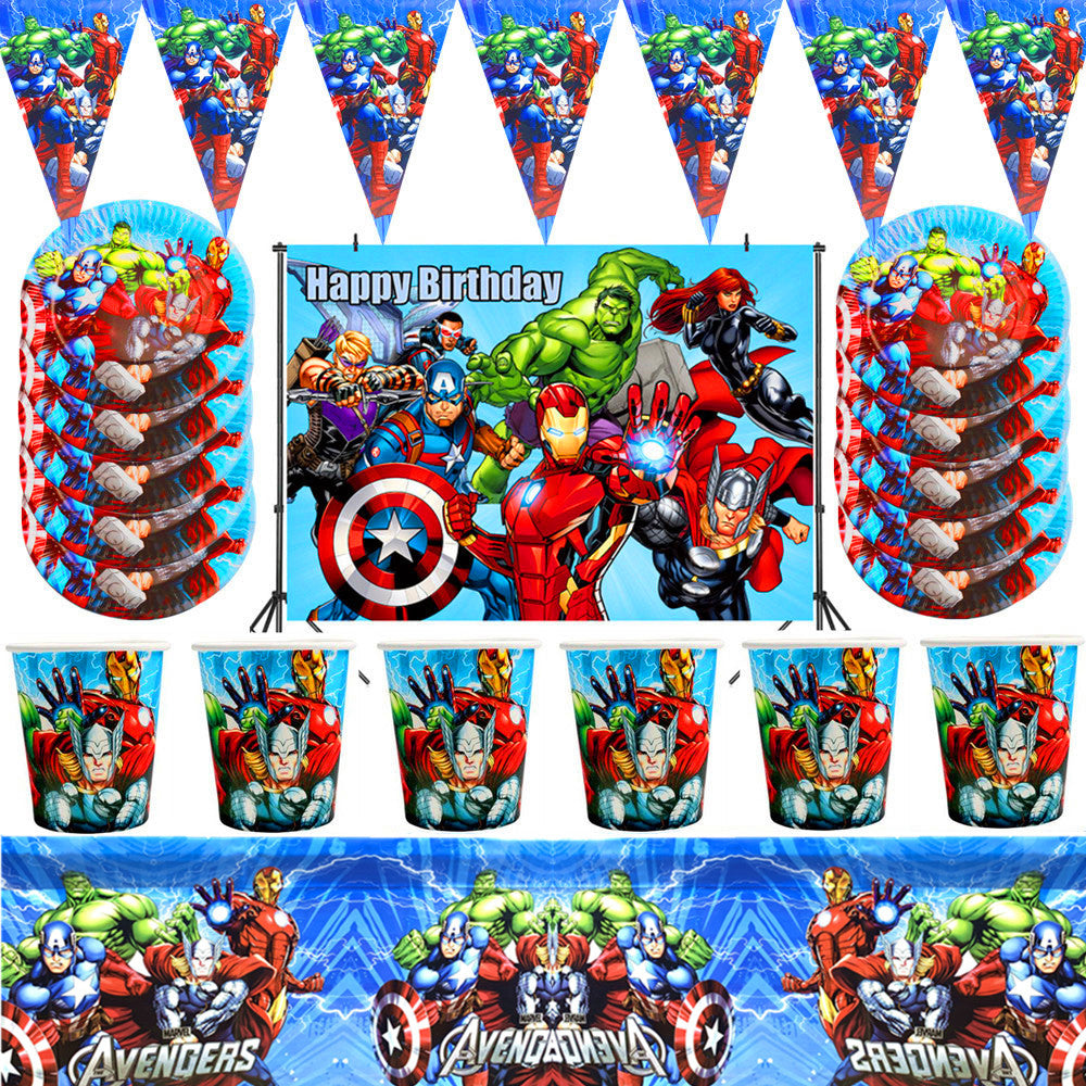 Complete Avenger Party Kit