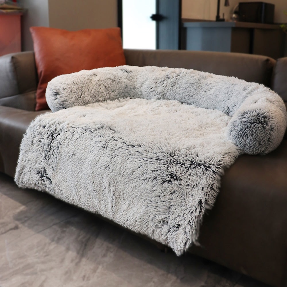 Plush Couch Blanket Bed S-L