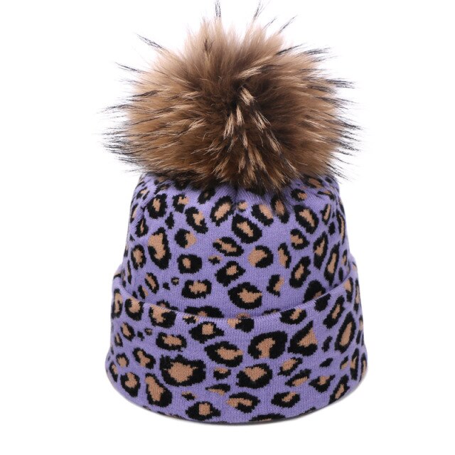 Leopard Hat+Scarf Set