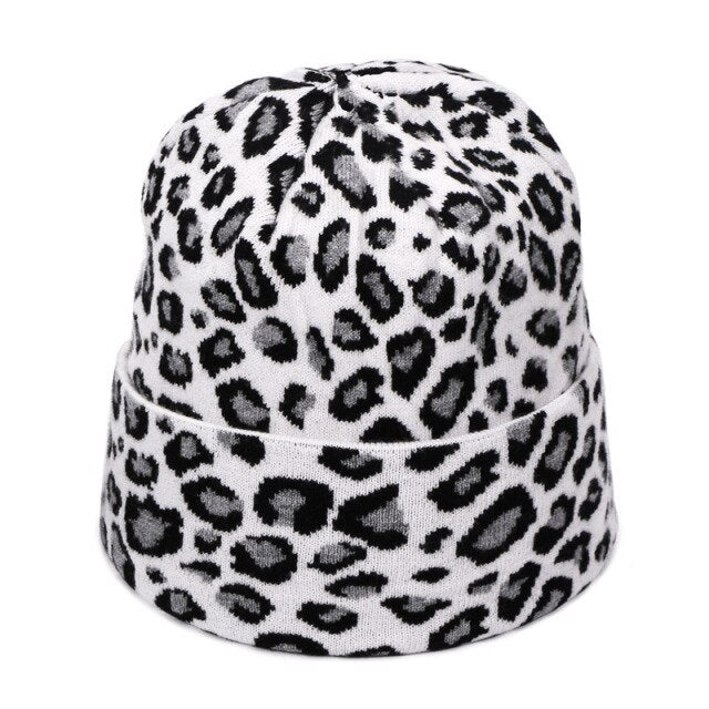 Leopard Hat+Scarf Set