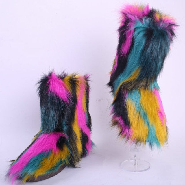 Furry Snow Boots 2