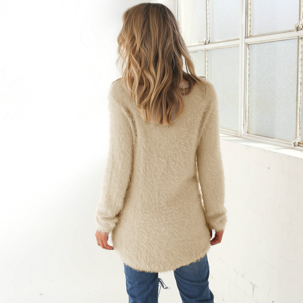Faux Fur Sweater