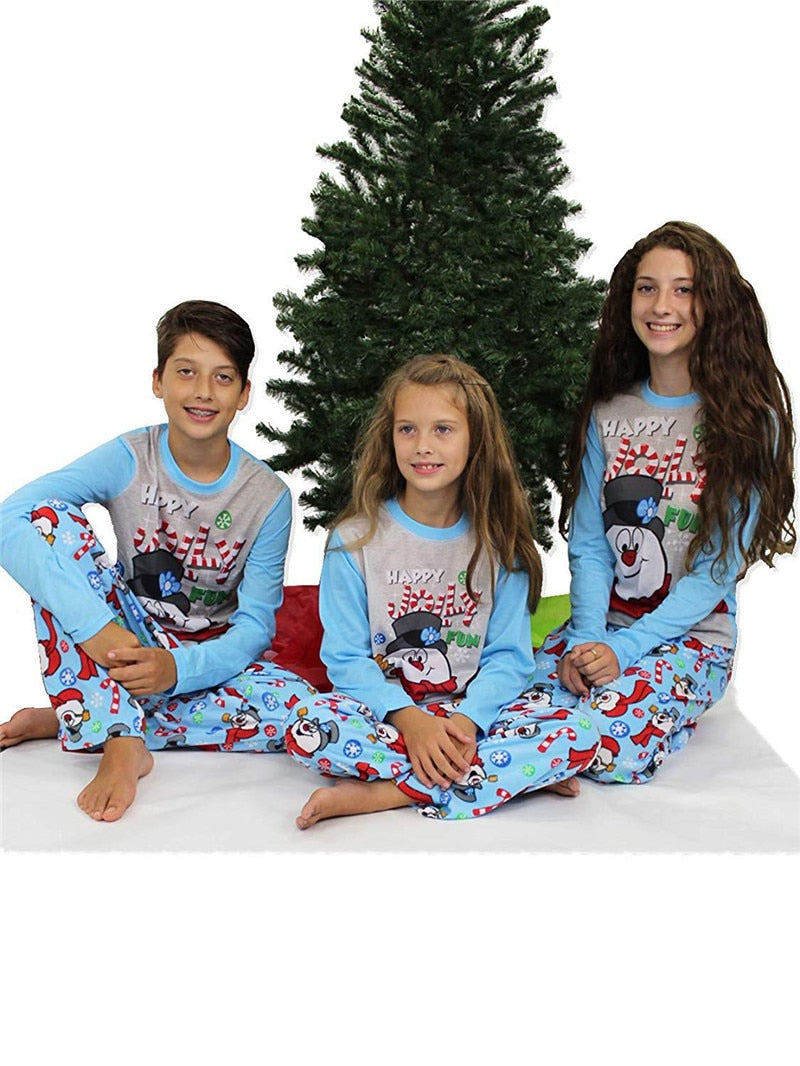 Frosty Family Pajamas Sets
