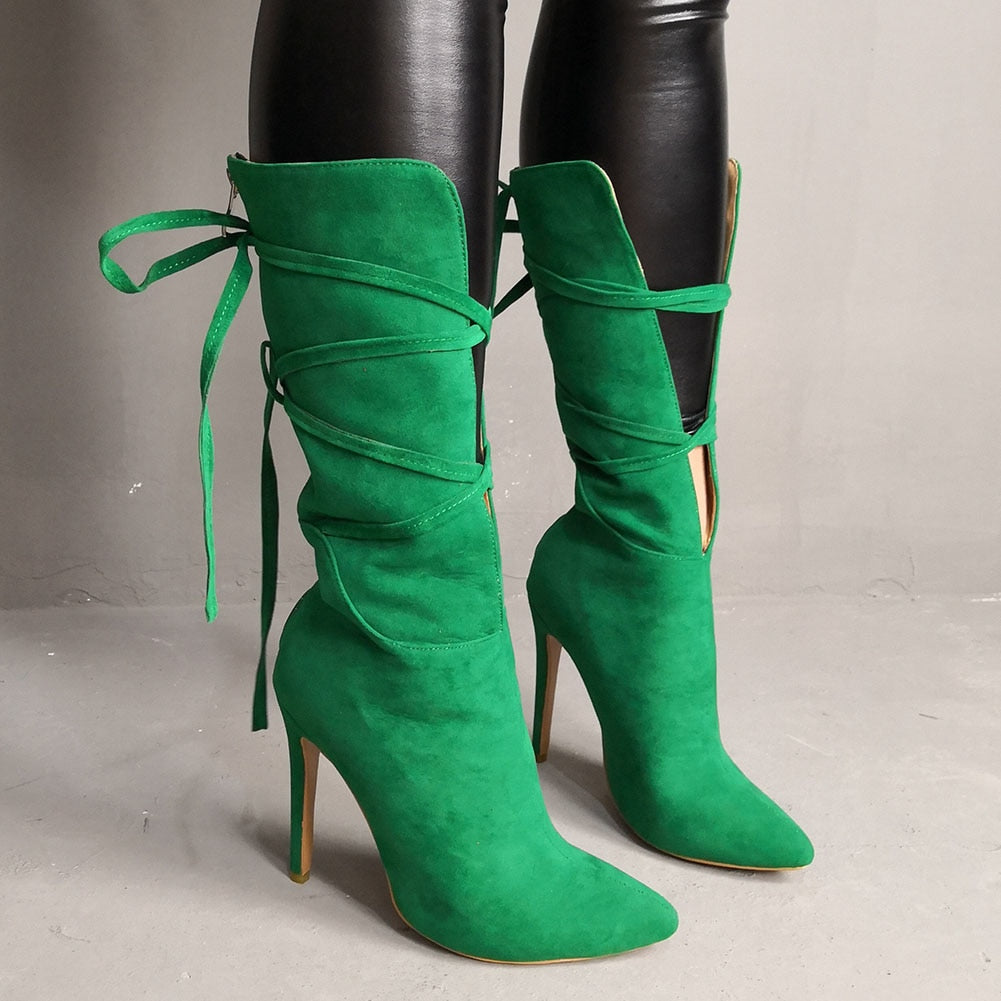 Green With Envy Boots