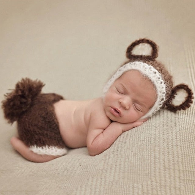 Crochet Newborn Photo Shoot Costumes