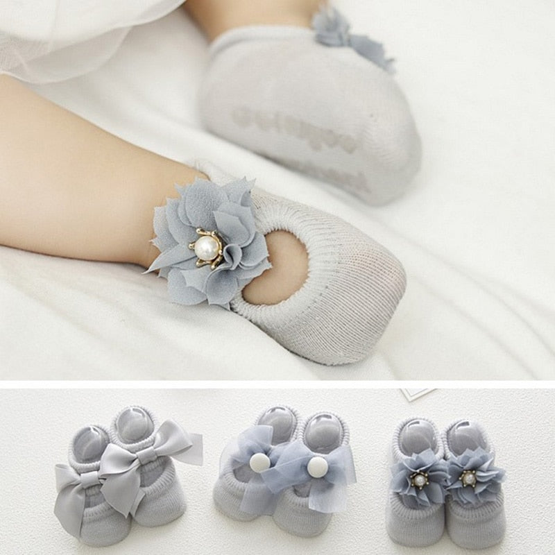 3 Pairs Newborn/Infant Socks