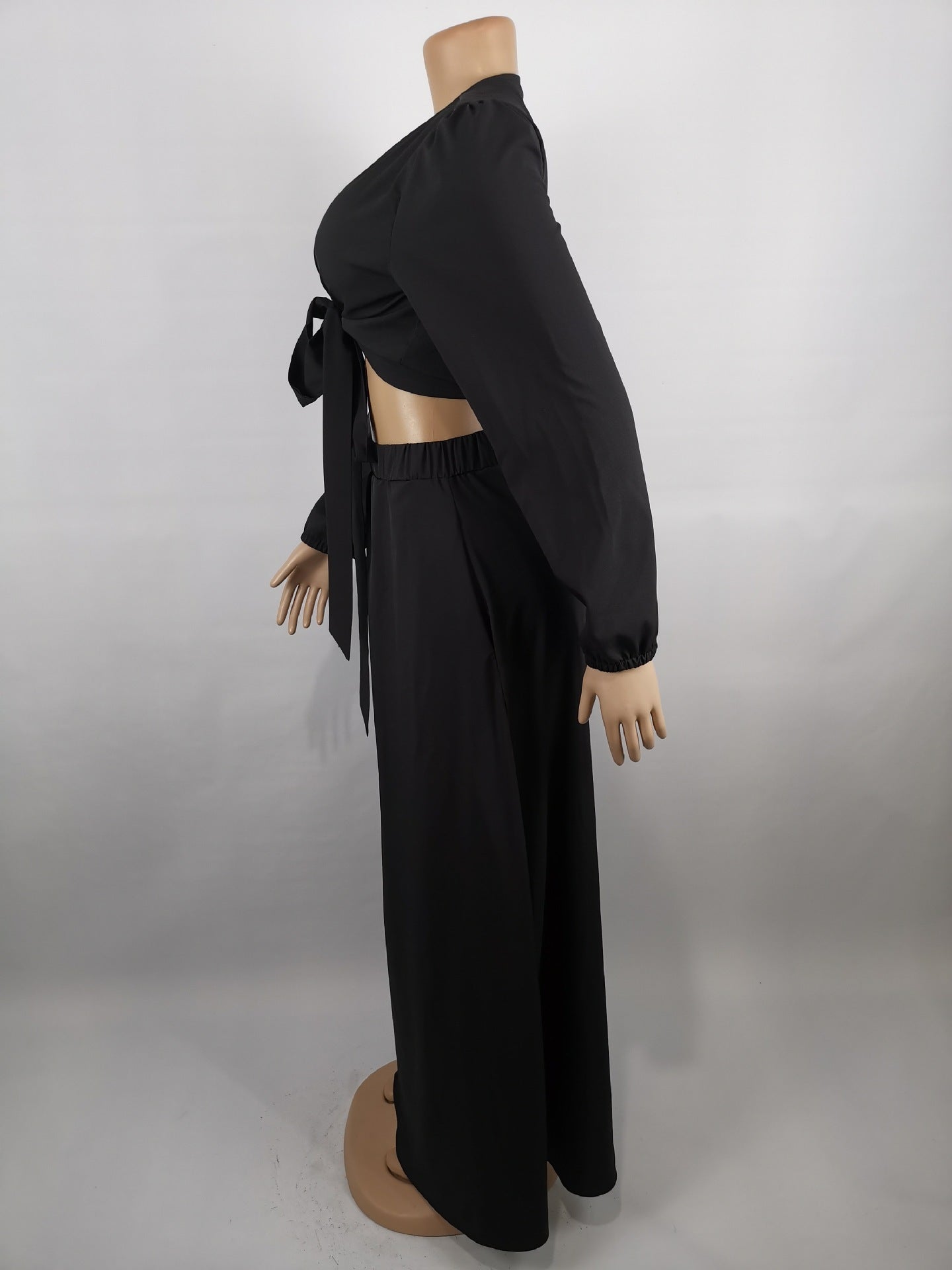 Silk Press Crop Top + Skirt Set XL-5XL