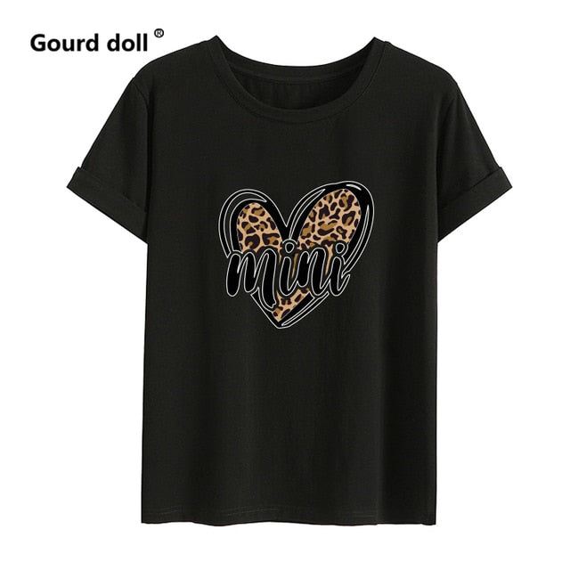 Leopard Mouse Mommy and Me T-Shirts