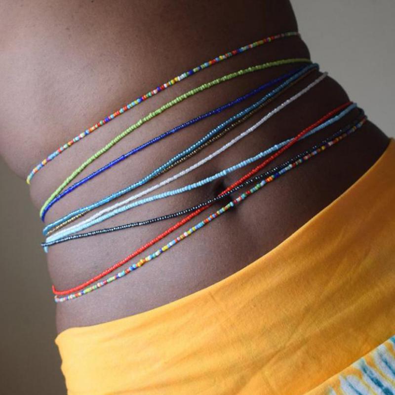 Beaded Belly Chains