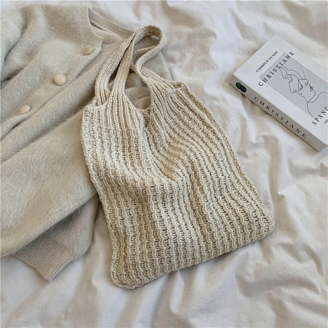 Knitted Shopping Bag