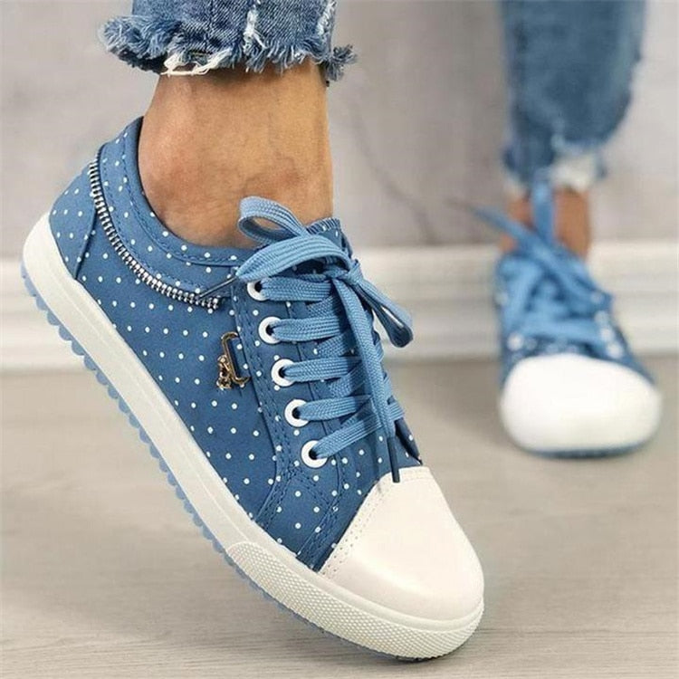 Canvas Hollow Sneakers