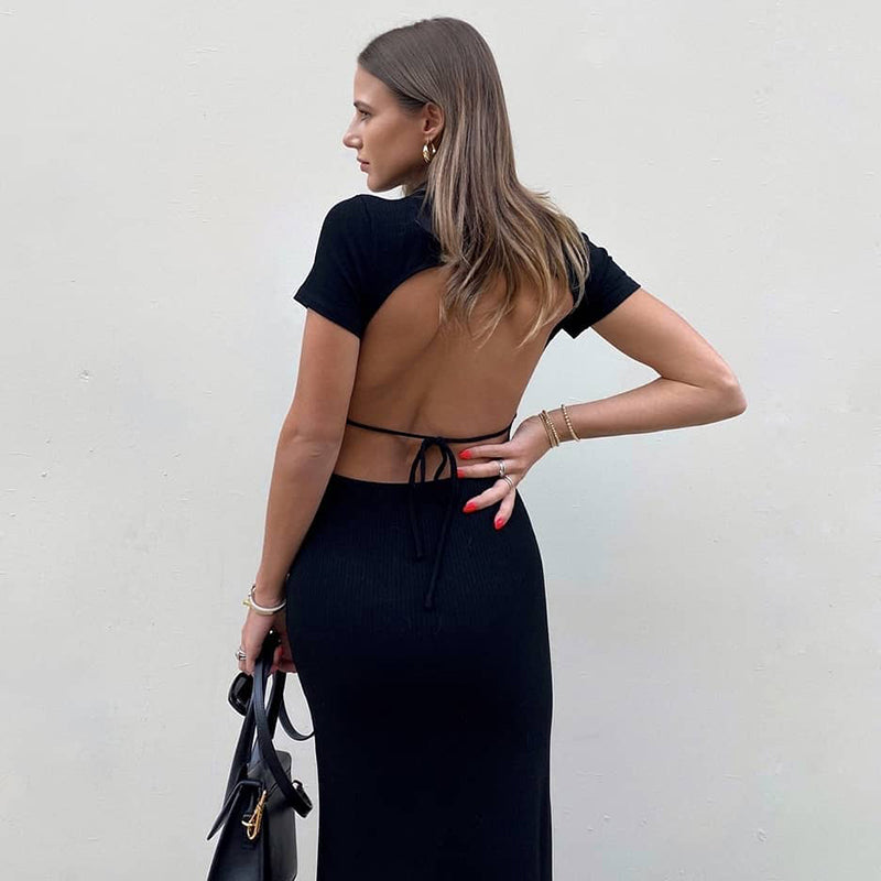 Meet Me In The Middle MIDI Dress