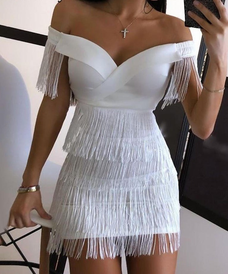 Fringe Cocktail Dress