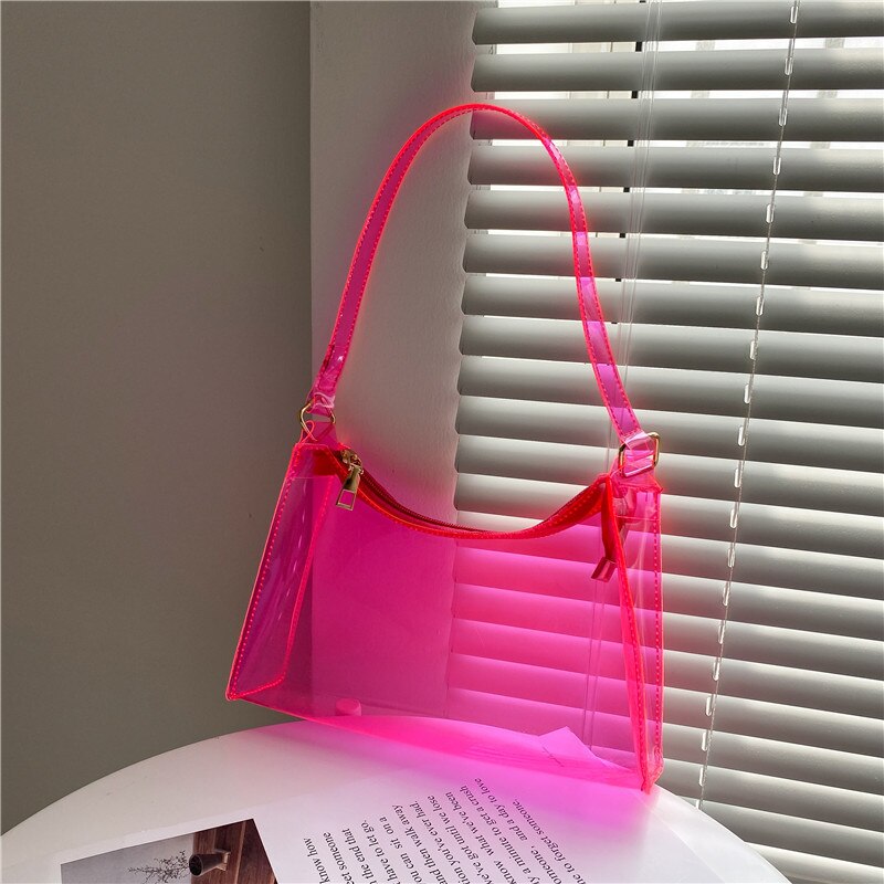 Fluorescent Jelly Handbags