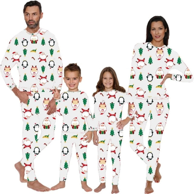 Whole Family Holiday Pajamas