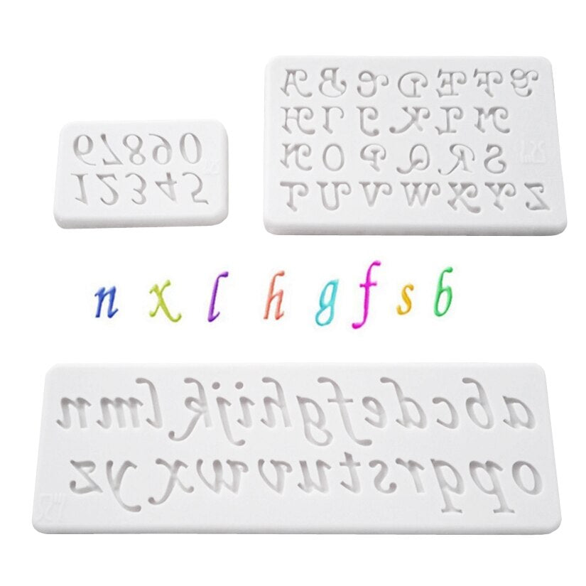 Alphabet/Number Molds