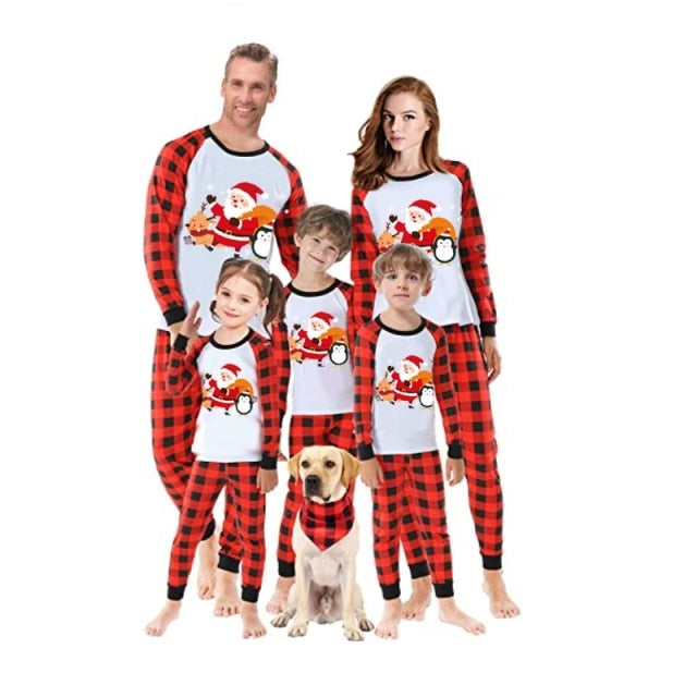 Whole Family Holiday Pajamas