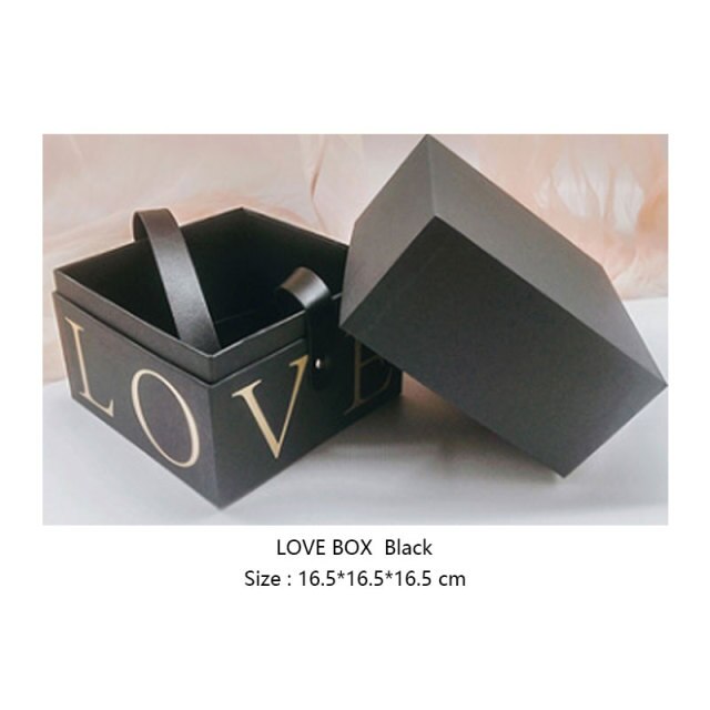 16pc. Love Preserved Roses in Love Box